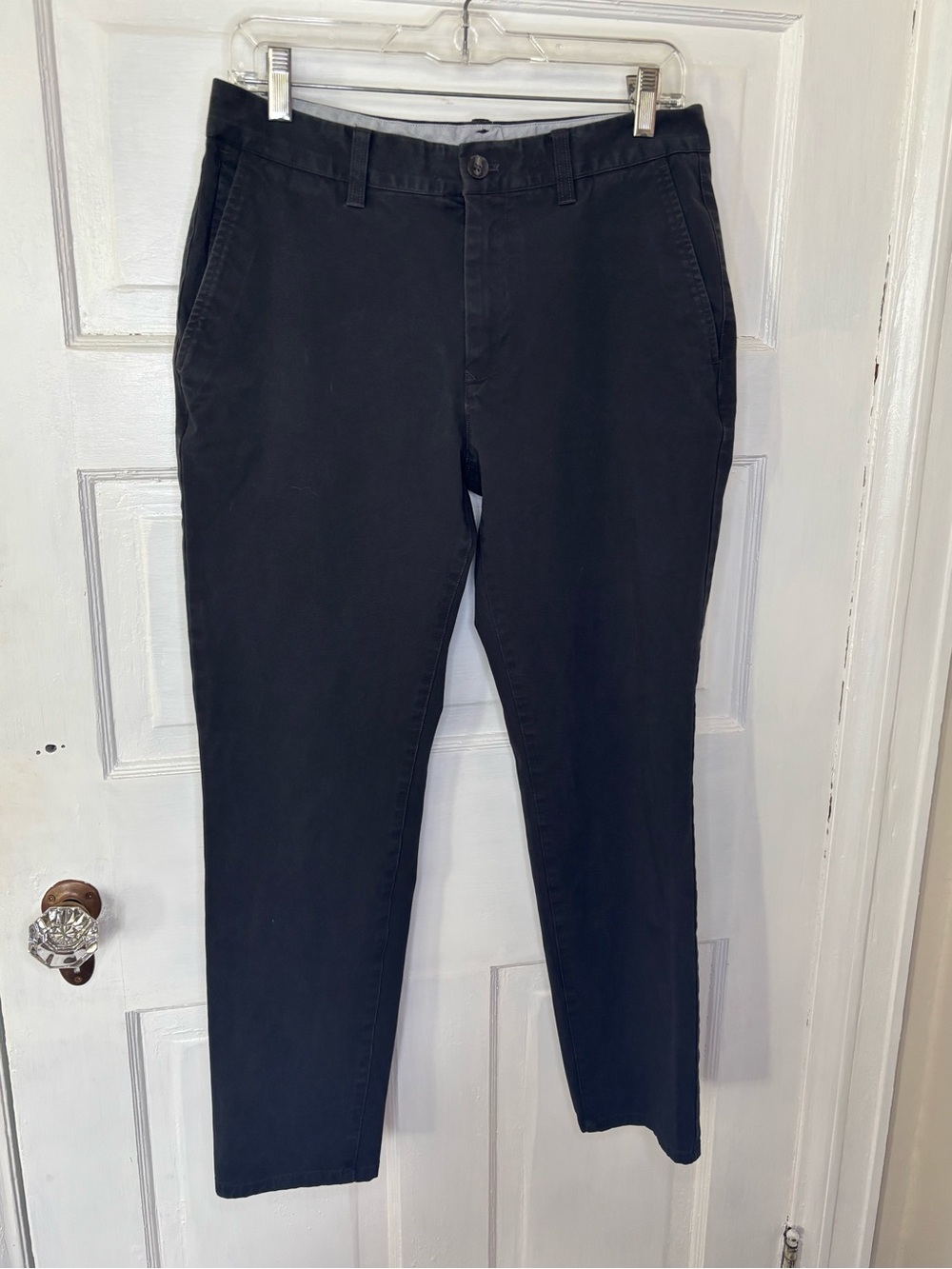 Bonobos Men's Charcoal Slim Taper Chino Pants